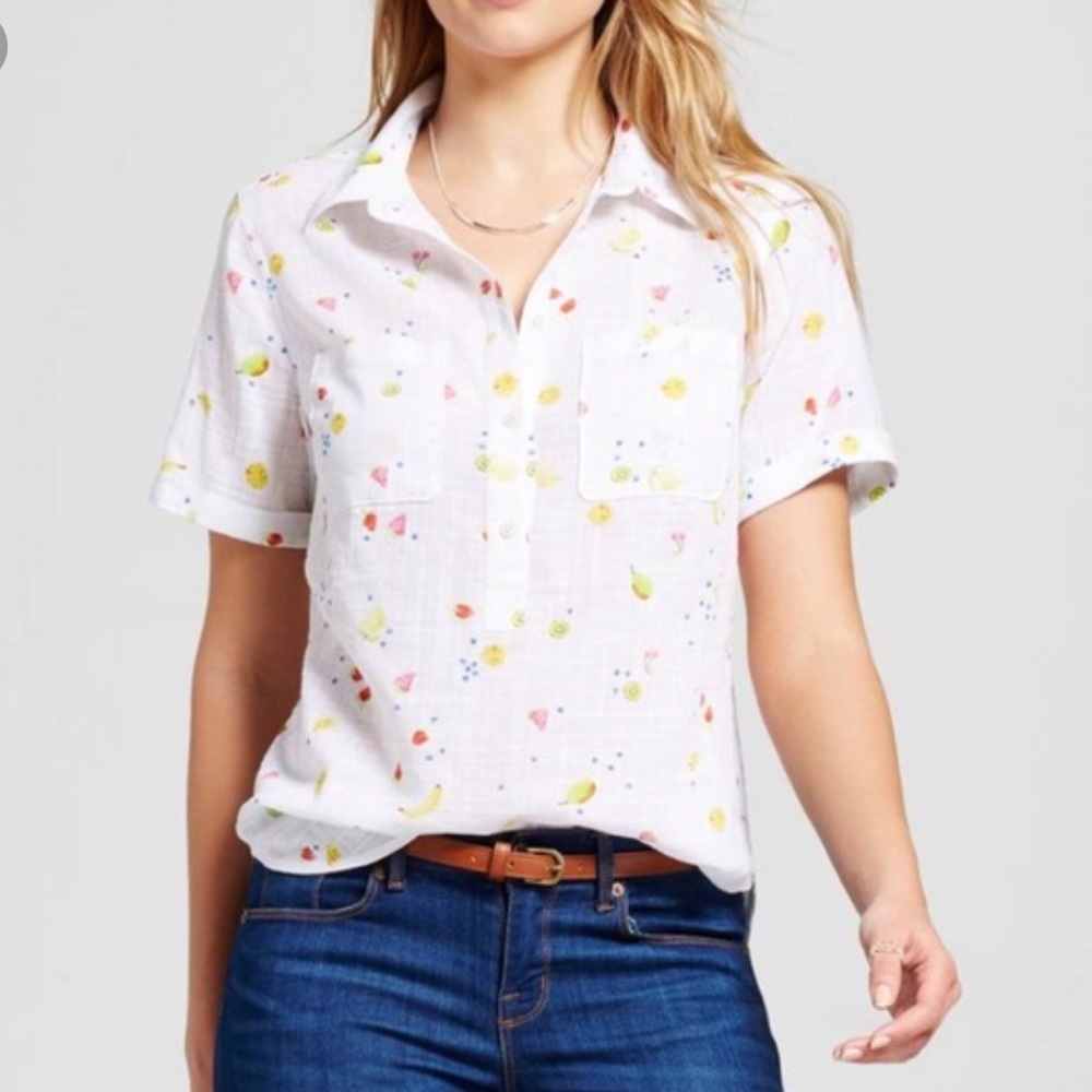 button up top